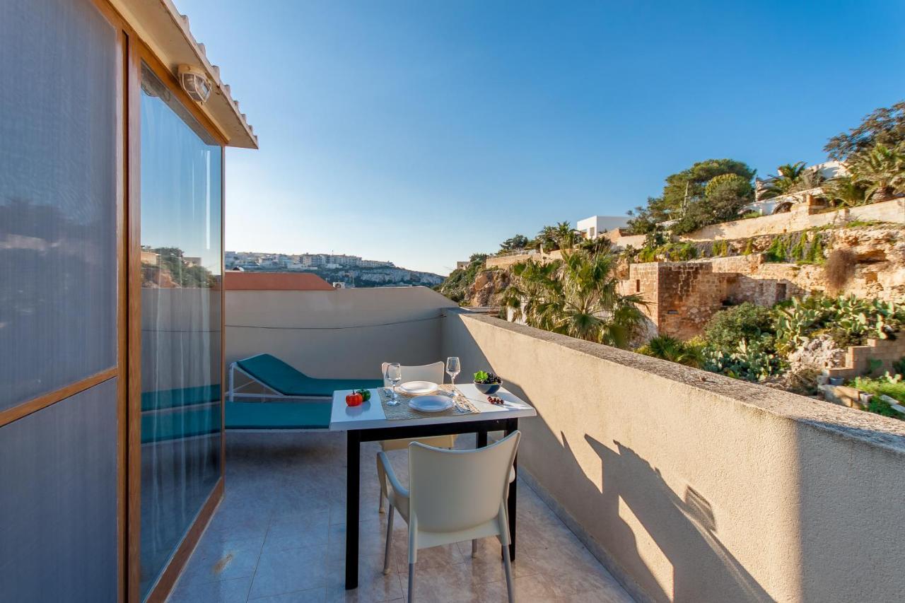 Pool And Sea Merill Apartments - Happy Rentals Mellieha Bagian luar foto